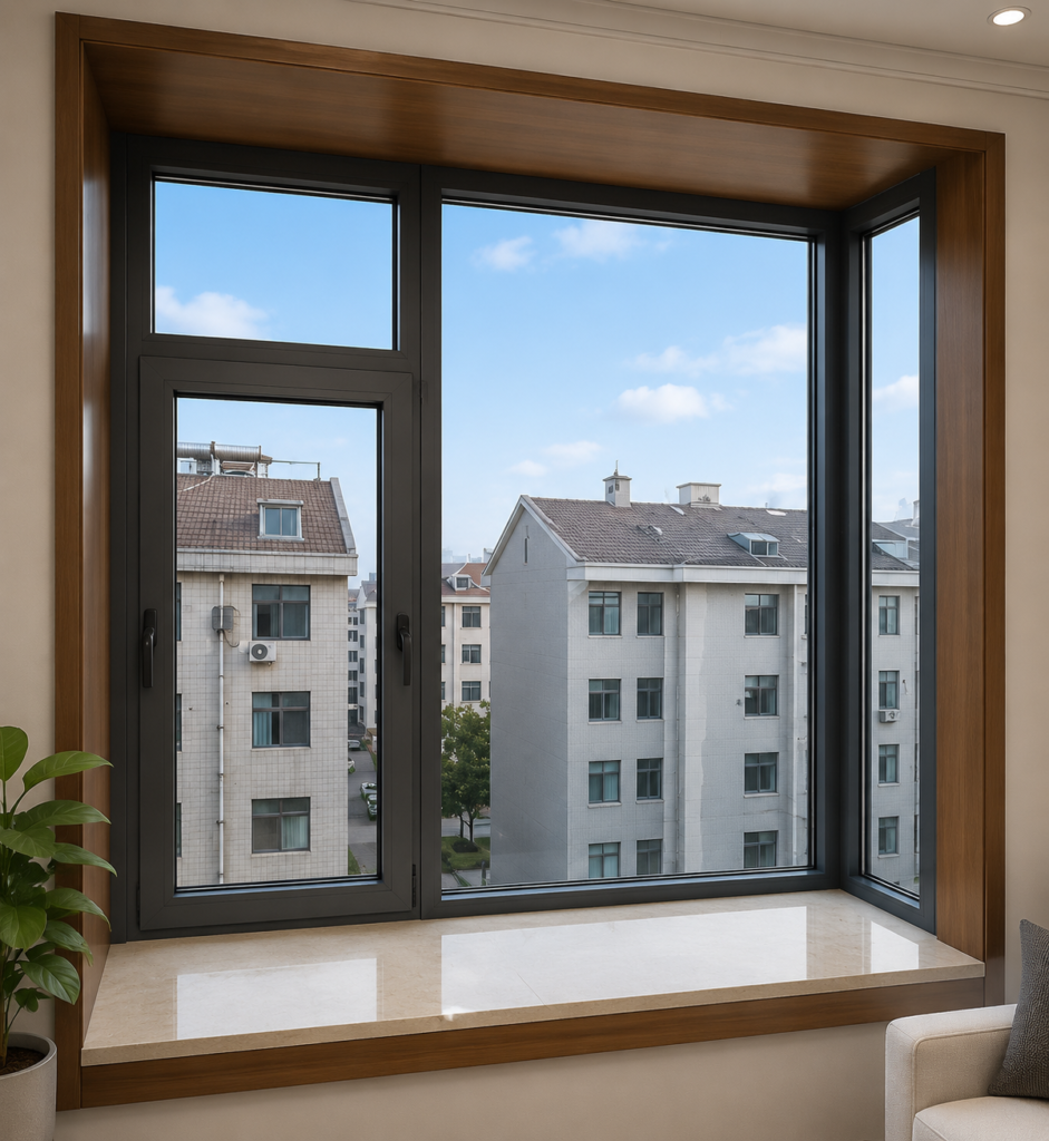 Aluminum Alloy Window Bedroom product image for outdoor commercial and public space projects