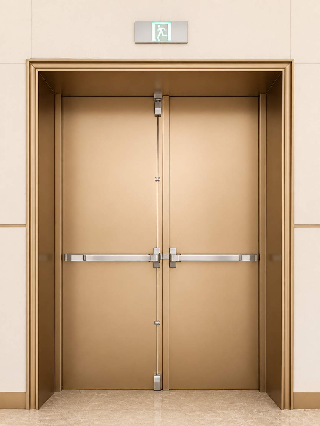 Commercial Steel Fire Exit Door product image for outdoor commercial and public space projects
