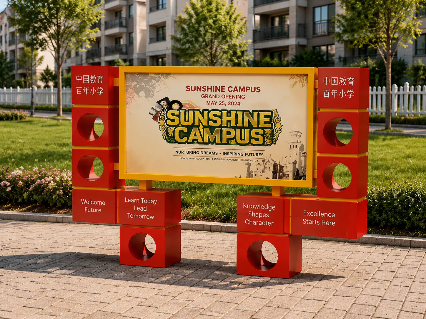 Outdoor Advertising Notice Board product image for outdoor commercial and public space projects