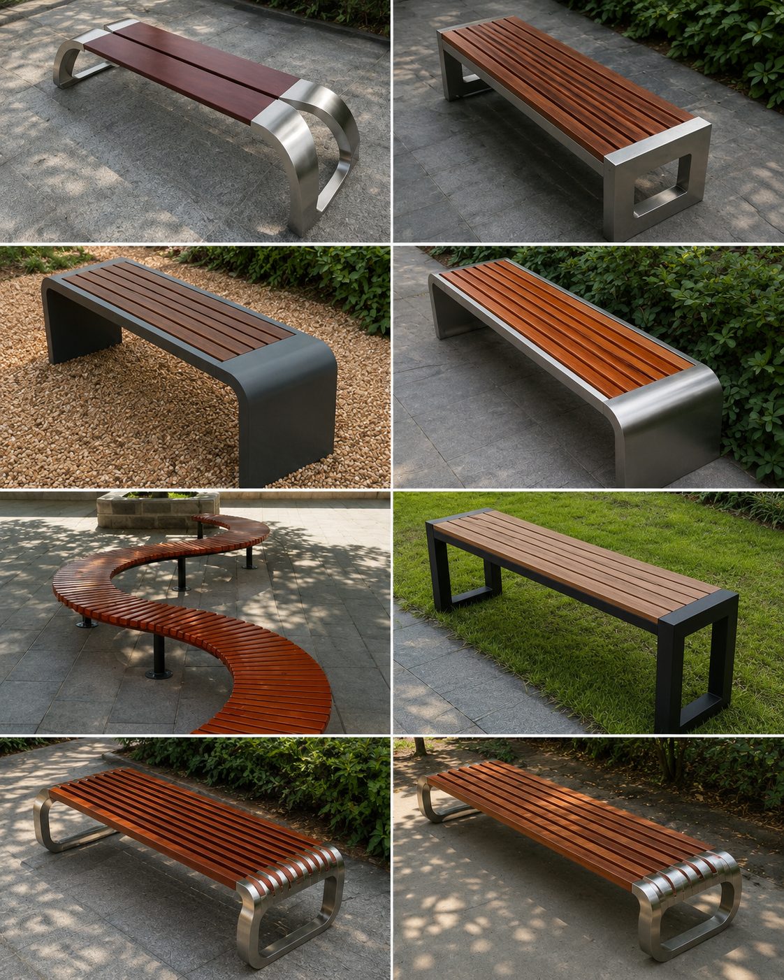 Outdoor Bench 2 product image for outdoor commercial and public space projects