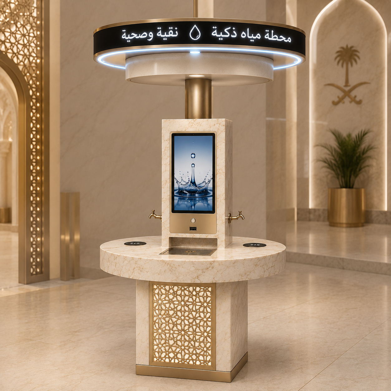 Outdoor Solar Drinking Station Product Image Outdoor Solar Drinking Station product image for outdoor commercial and public space projects