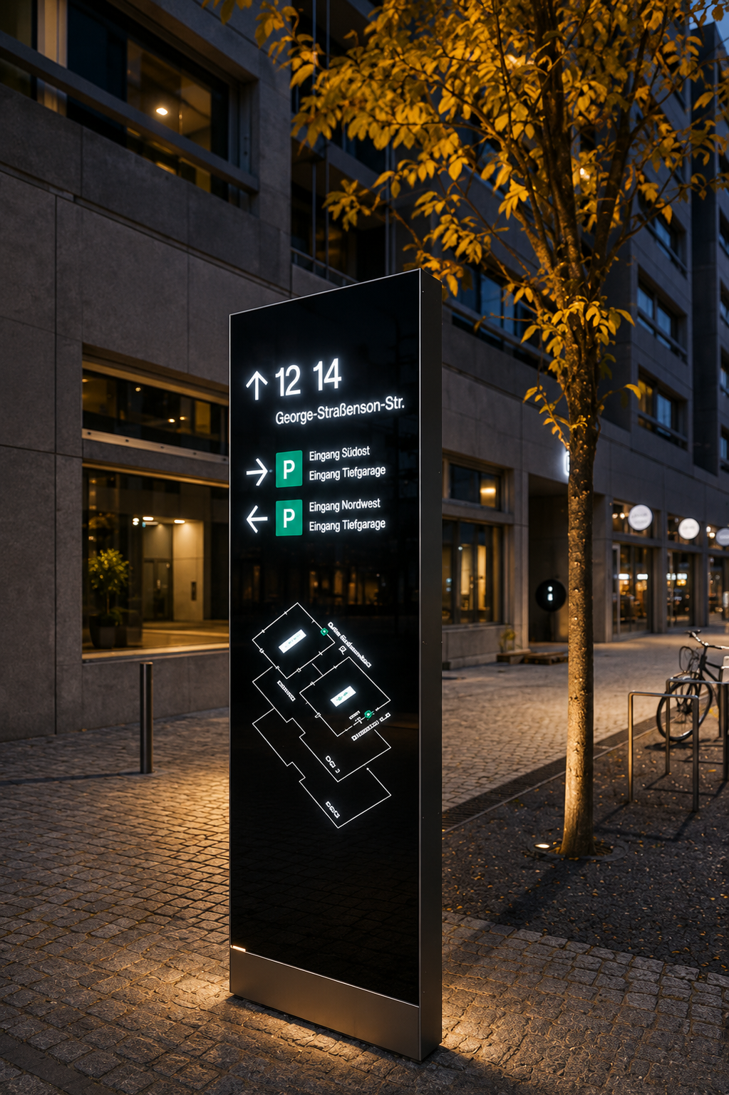 Signage System 1 product image for outdoor commercial and public space projects