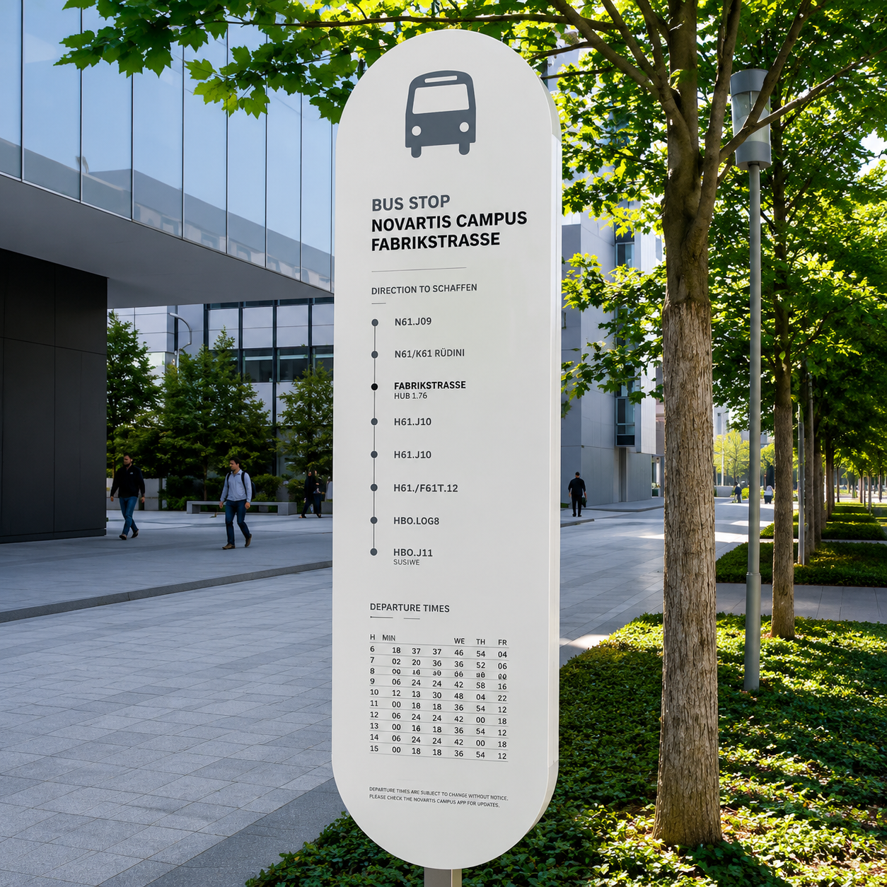 Signage System 3 product image for outdoor commercial and public space projects