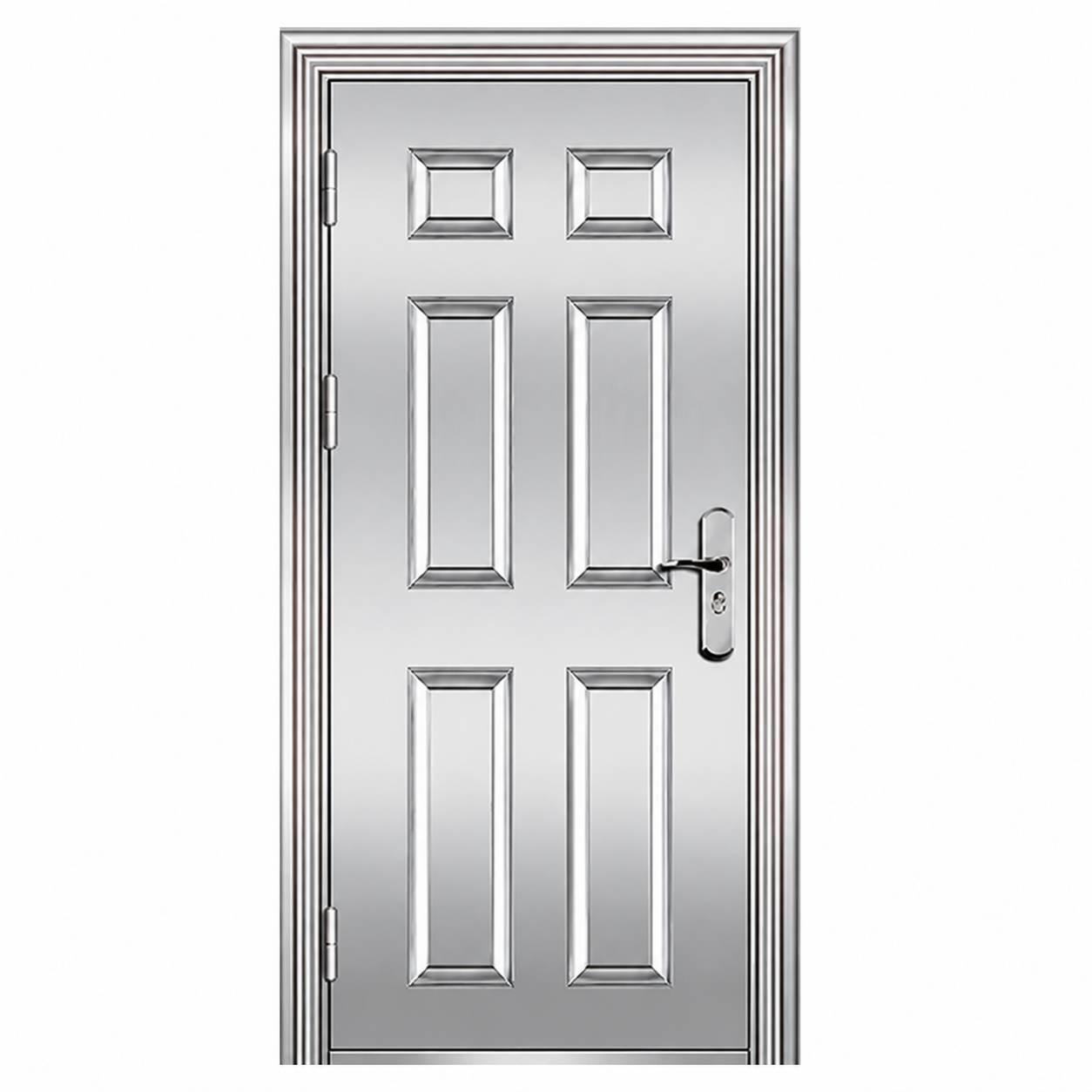 Single Stainless Steel Entry Door product image for outdoor commercial and public space projects