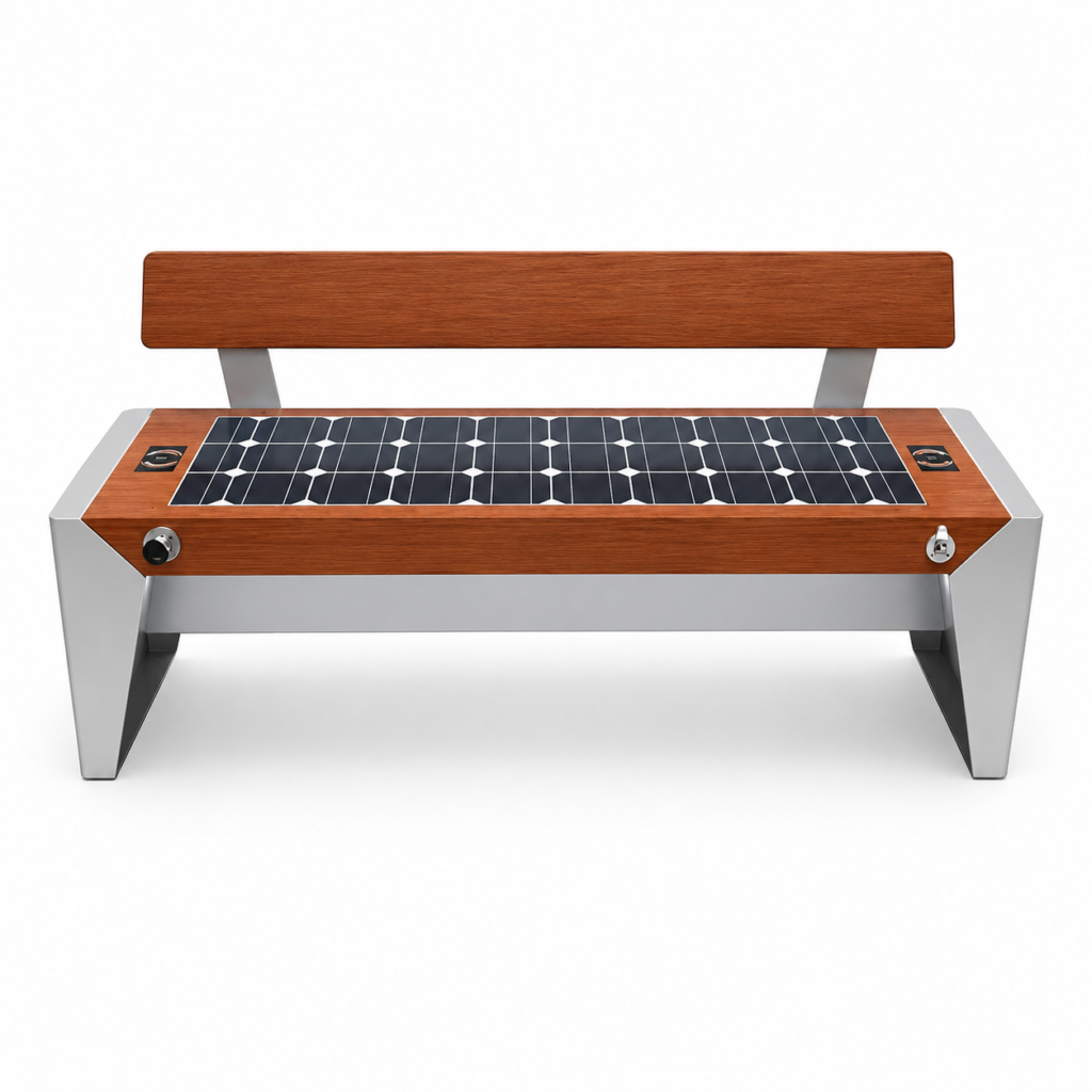 Solar Bench 2 product image for outdoor commercial and public space projects