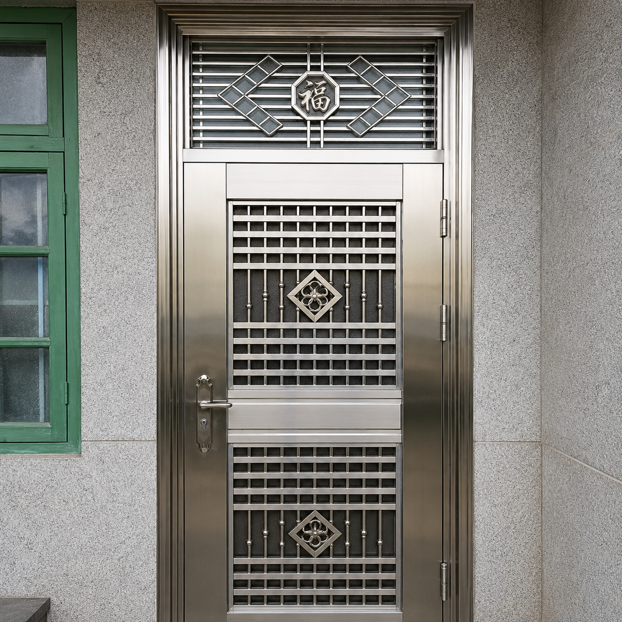 Stainless Steel Security Door 4 Product Image Stainless Steel Security Door 4 product image for outdoor commercial and public space projects