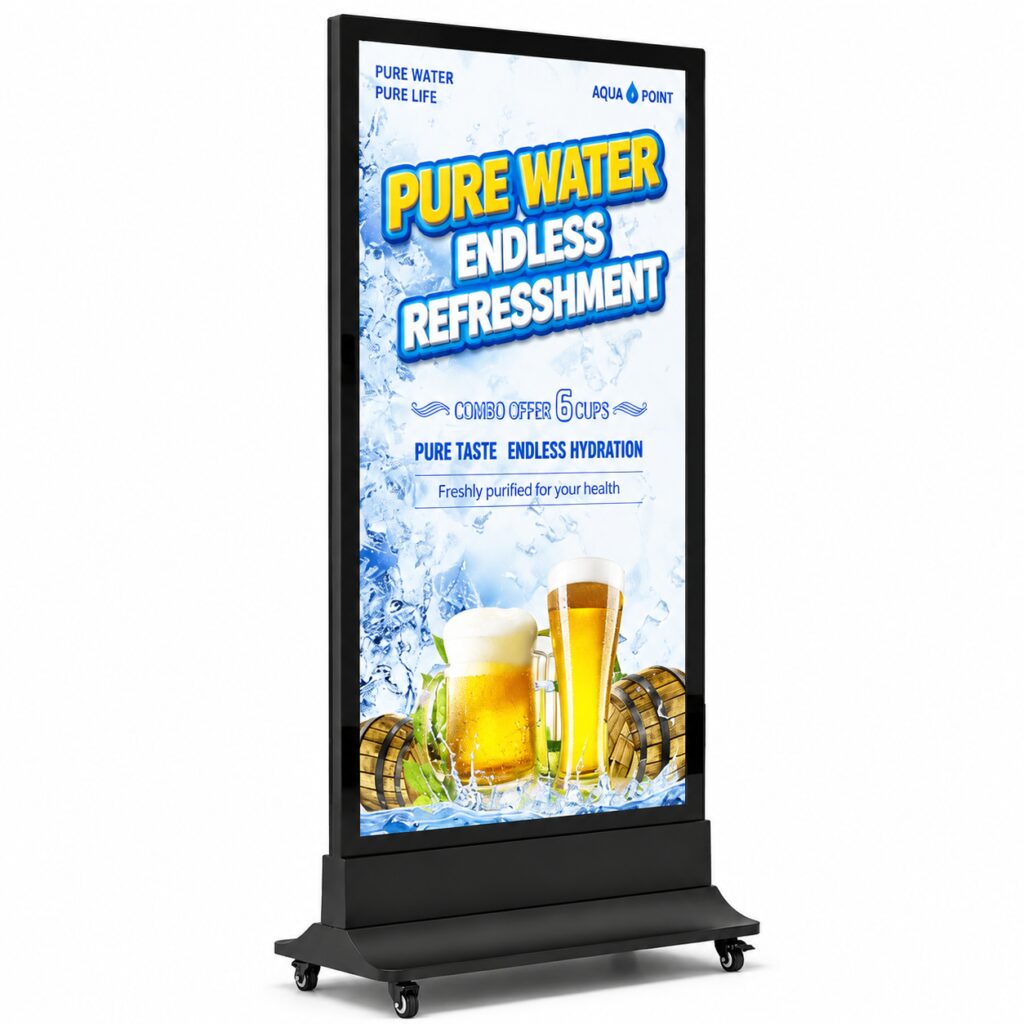 Standing Advertising Light Box 1 product image for outdoor commercial and public space projects