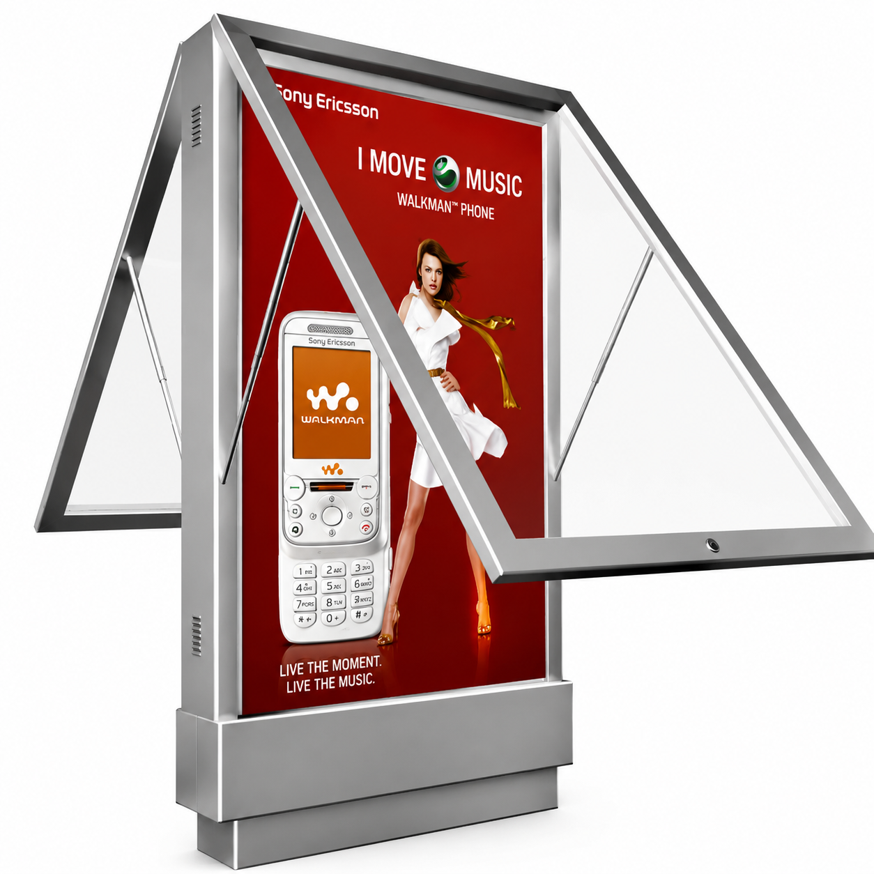 Standing Advertising Light Box 1 product image for outdoor commercial and public space projects
