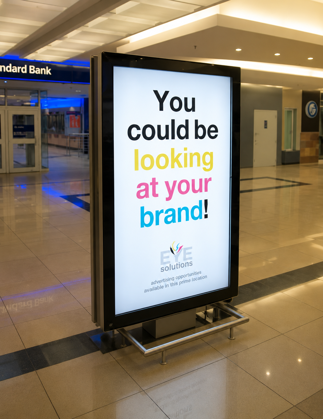 Standing Advertising Light Box 2 product image for outdoor commercial and public space projects